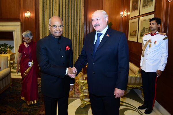 Встреча Лукашенко с президентом Индии Рамом Натхом Ковиндом - Sputnik Беларусь