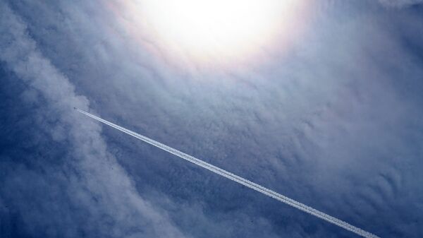Самолет в небе, архивное фото - Sputnik Беларусь