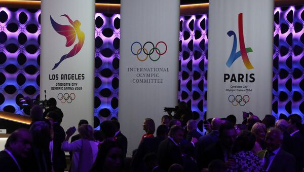 Выбранные Международным олимпийским комитетом (МОК) столицы летних олимпиад 2024 и 2028 годов Париж и Лос-Анджелес - Sputnik Беларусь