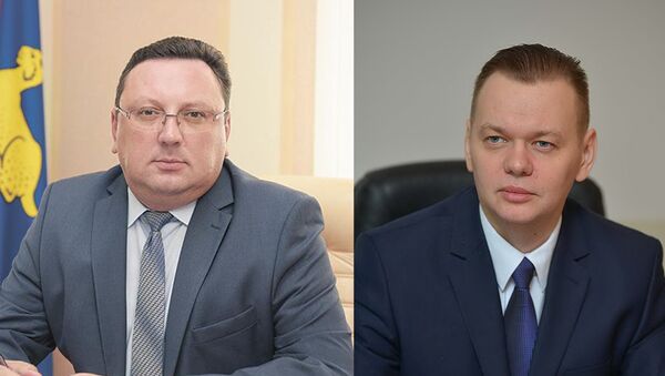Андрей Горбачев и Дмитрий Алейников - Sputnik Беларусь