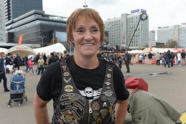 Алла Данасеня считает свой байк самым красивым - Sputnik Беларусь