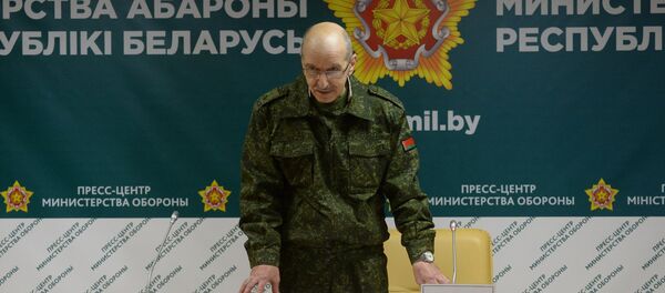 Пресс-секретарь министерства обороны Беларуси Владимир Макаров - Sputnik Беларусь