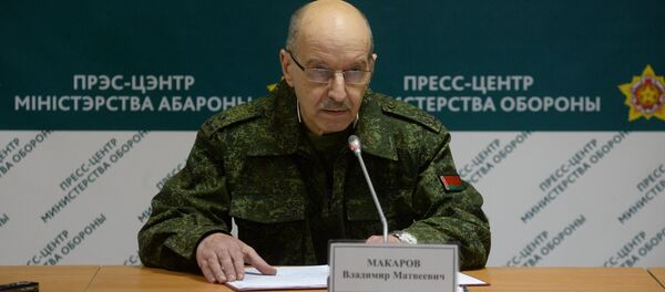 Брифинг Минобороны по третьему дню учений Запад-2017 - Sputnik Беларусь