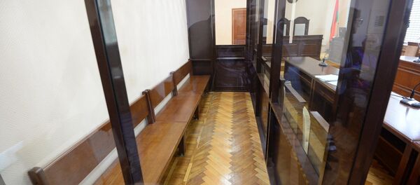 Скамья подсудимых в Верховном суде - Sputnik Беларусь