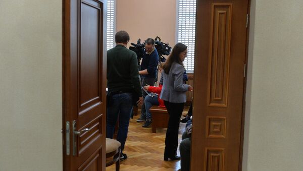 В здании Верховного суда накануне судебного заседания - Sputnik Беларусь
