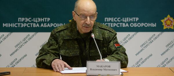 Брифинг Минобороны по шестому дню учений Запад-2017 - Sputnik Беларусь
