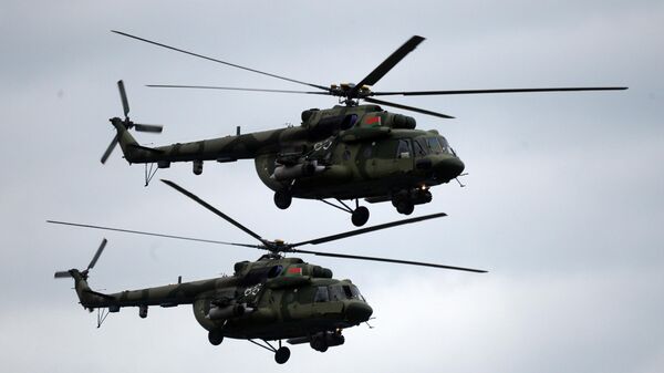 Вертолеты белорусских ВВС - Sputnik Беларусь