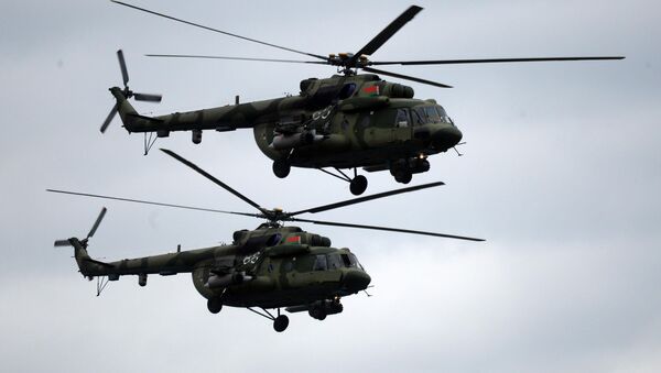 Вертолеты белорусских ВВС - Sputnik Беларусь