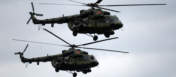 Вертолеты белорусских ВВС Вертолеты белорусских ВВС - Sputnik Беларусь