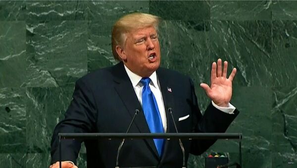 Речь Дональда Трампа  на 72-й сессии Генассамблеи ООН - Sputnik Беларусь