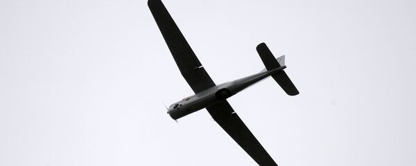 Ваенны беспілотнік, архіўнае фота Ваенны беспілотнік, архіўнае фота - Sputnik Беларусь