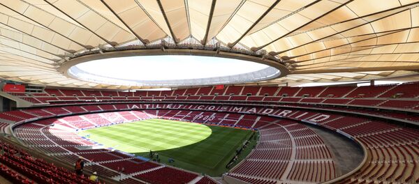 Стадион Ванда-Метрополитано в Мадриде Стадион Ванда-Метрополитано в Мадриде - Sputnik Беларусь