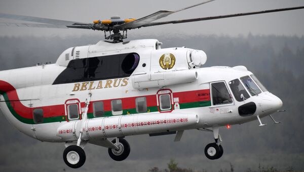 Вертолет президента Беларуси Александра Лукашенко - Sputnik Беларусь