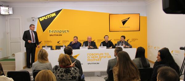 Встреча, посвященная Международному кинофоруму стран СНГ МИНСК 2017 - Sputnik Беларусь