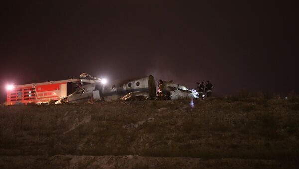 Частный самолет разбился в аэропорту Ататюрка в Стамбуле - Sputnik Беларусь