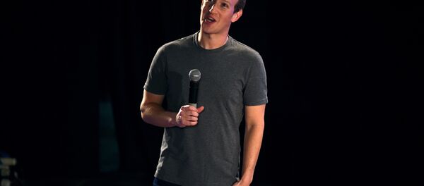 Глава компании Facebook Марк Цукерберг Глава компании Facebook Марк Цукерберг - Sputnik Беларусь