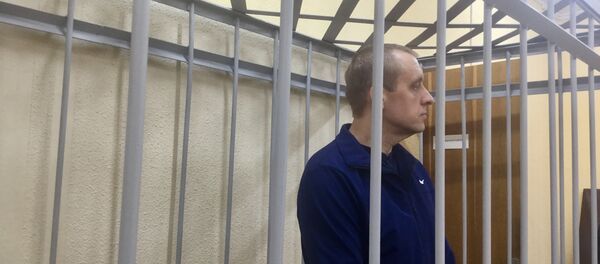 Николай Петрамович в зале суда Николай Петрамович в зале суда - Sputnik Беларусь