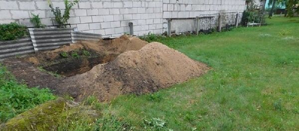 Место обнаружения останков в Могилеве - Sputnik Беларусь