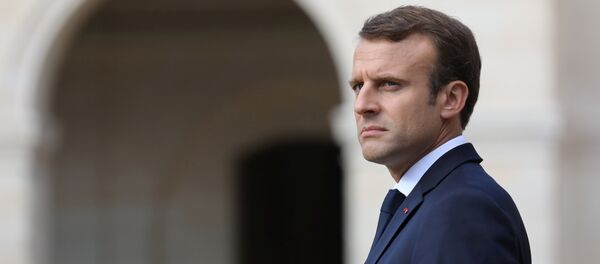 Президент Франции Эммануэль Макрон - Sputnik Беларусь
