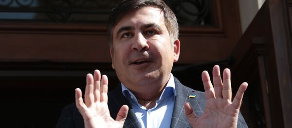Бывший президент Грузии, экс-губернатор Одесской области Михаил Саакашвили - Sputnik Беларусь