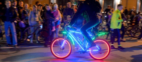 Вечерний велопробег - Sputnik Беларусь