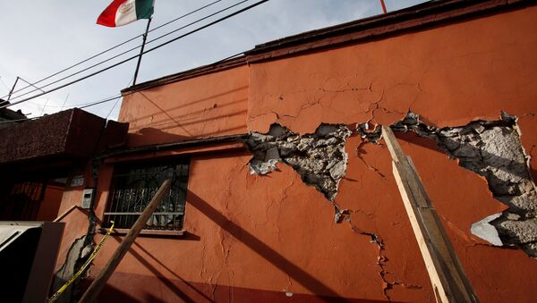 Последствия землетрясения в Мексике, архивное фото - Sputnik Беларусь