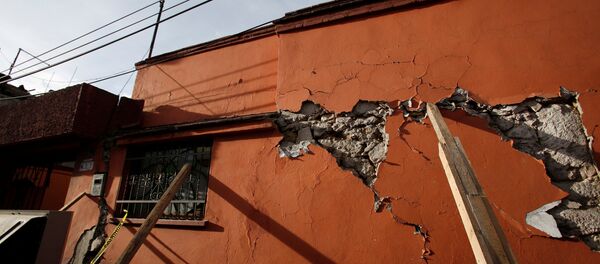 Последствия землетрясения в Мексике, архивное фото - Sputnik Беларусь