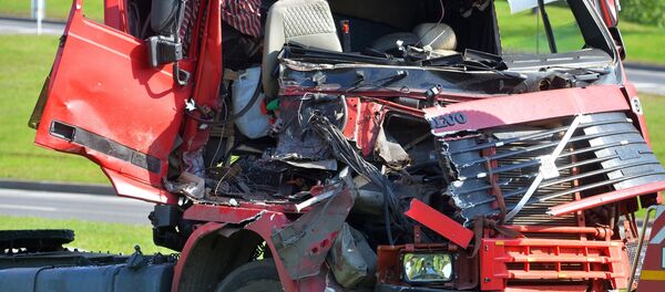 Последствия ДТП на Логойском тракте Последствия ДТП на Логойском тракте - Sputnik Беларусь