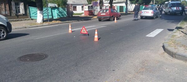 Место аварии в Гомеле - Sputnik Беларусь