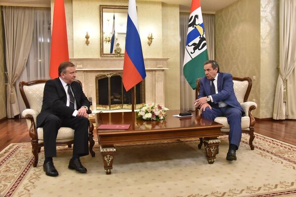 Встреча Андрея Кобякова с Владимиром Городецким - Sputnik Беларусь