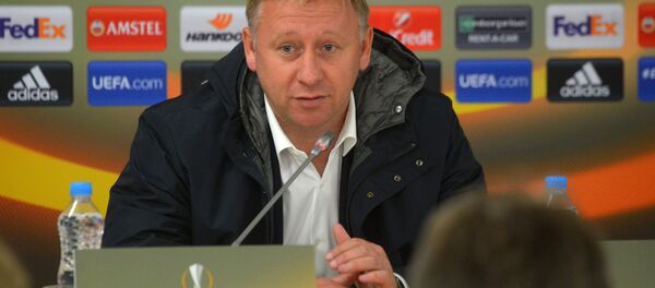 Главный тренер БАТЭ Александр Ермакович - Sputnik Беларусь