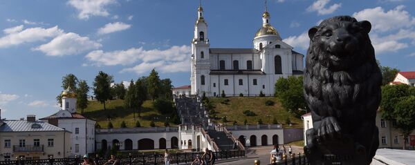 Цэнтр Віцебска, архіўнае фота Цэнтр Віцебска, архіўнае фота - Sputnik Беларусь