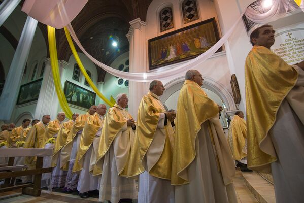 Католические епископы в Минске – праздничная месса в Красном Костеле - Sputnik Беларусь
