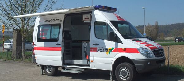 Машина дорожной полиции в Швейцарии - Sputnik Беларусь