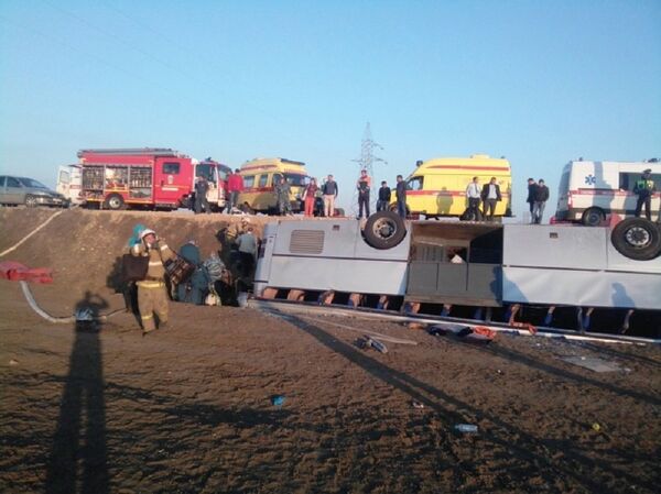 ДТП с автобусом в районе города Керчь - Sputnik Беларусь