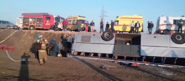 ДТП с автобусом в районе города Керчь - Sputnik Беларусь