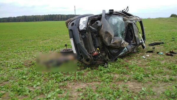 В Вороновским районе перевернулся Land Rover: погибли два человека - Sputnik Беларусь
