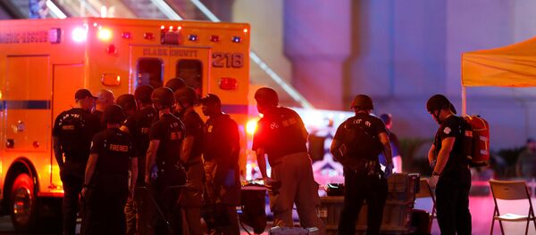 Место ЧП в Лас-Вегасе - Sputnik Беларусь