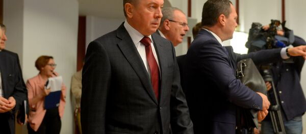 Министр иностранных дел Беларуси Владимир Макей Министр иностранных дел Беларуси Владимир Макей - Sputnik Беларусь
