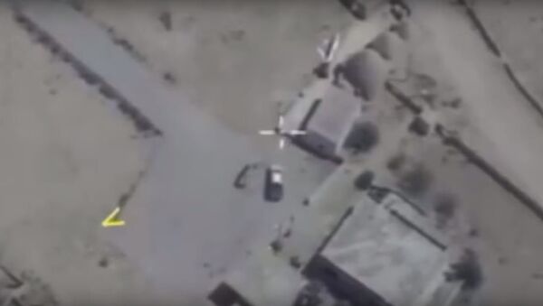 ВКС РФ нанесли удар по штабу террористов в Сирии, видео - Sputnik Беларусь