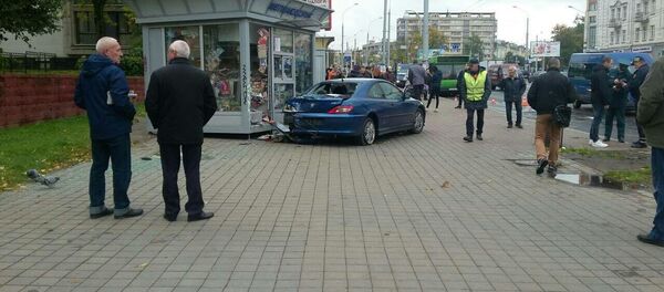 Авария в Минске Авария в Минске - Sputnik Беларусь