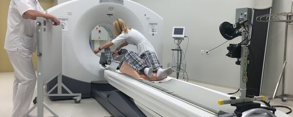 Для участников коллегии провели экскурсию по РНПЦ онкологии и медрадиологии им. Александрова - Sputnik Беларусь