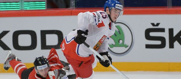 Хоккеист Иржи Гудлер, архивное фото - Sputnik Беларусь
