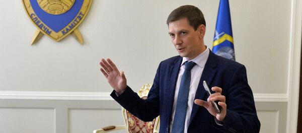 Начальник отдела информации и связей с общественностью Следственного Комитета РБ Сергей Кабакович Начальник отдела информации и связей с общественностью Следственного Комитета РБ Сергей Кабакович - Sputnik Беларусь