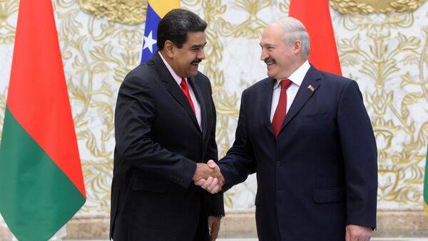 Президент Венесуэлы Николас Мадуро прибыл во Дворец Независимости в Минске - Sputnik Беларусь