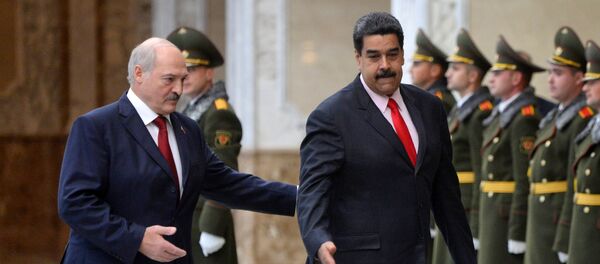 Александр Лукашенко встречает в Минске своего венесуэльского коллегу Николаса Мадуро - Sputnik Беларусь