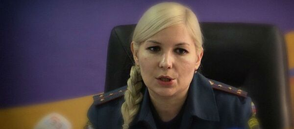 Начальник пресс-службы Главного управления МЧС России по Владимирской области Екатерина Мищенко - Sputnik Беларусь