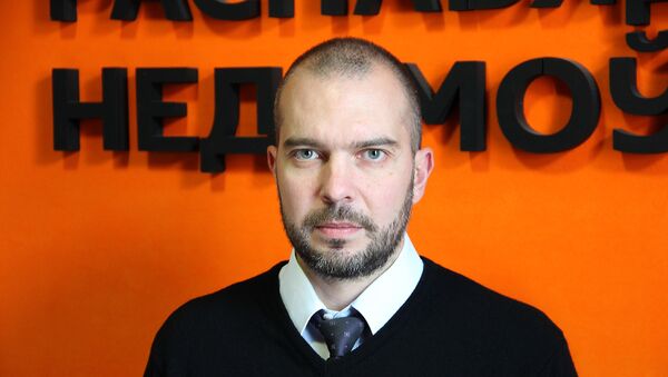 Руководитель пресс-службы посольства РФ в РБ Алексей Маскалев - Sputnik Беларусь