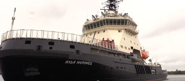 Новейший ледокол Илья Муромец начал государственные испытания - Sputnik Беларусь