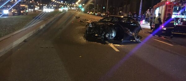 Авария на улице Тимирязева в Минске - Sputnik Беларусь